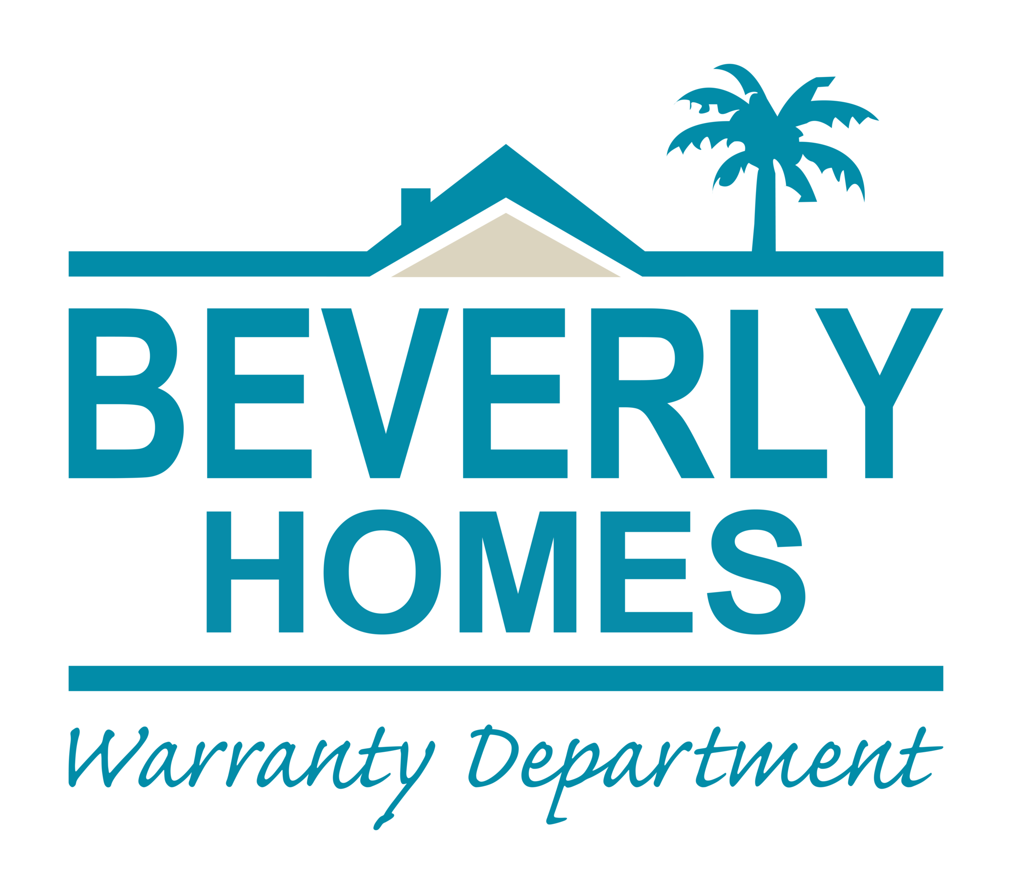 Beverly Homes Warranty Department Logo